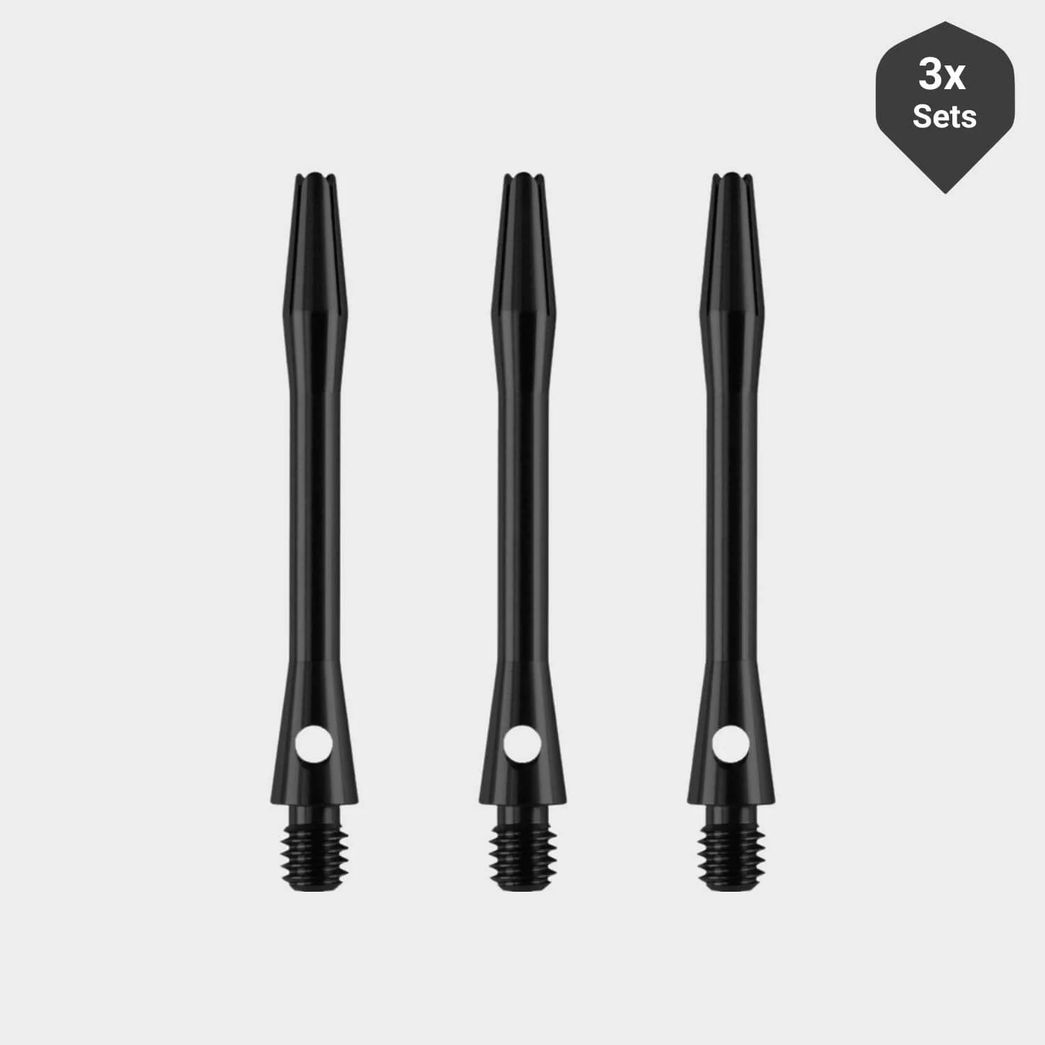 Aluminium Dart Schäfte Einfarbig (3 Sets) - Image 2