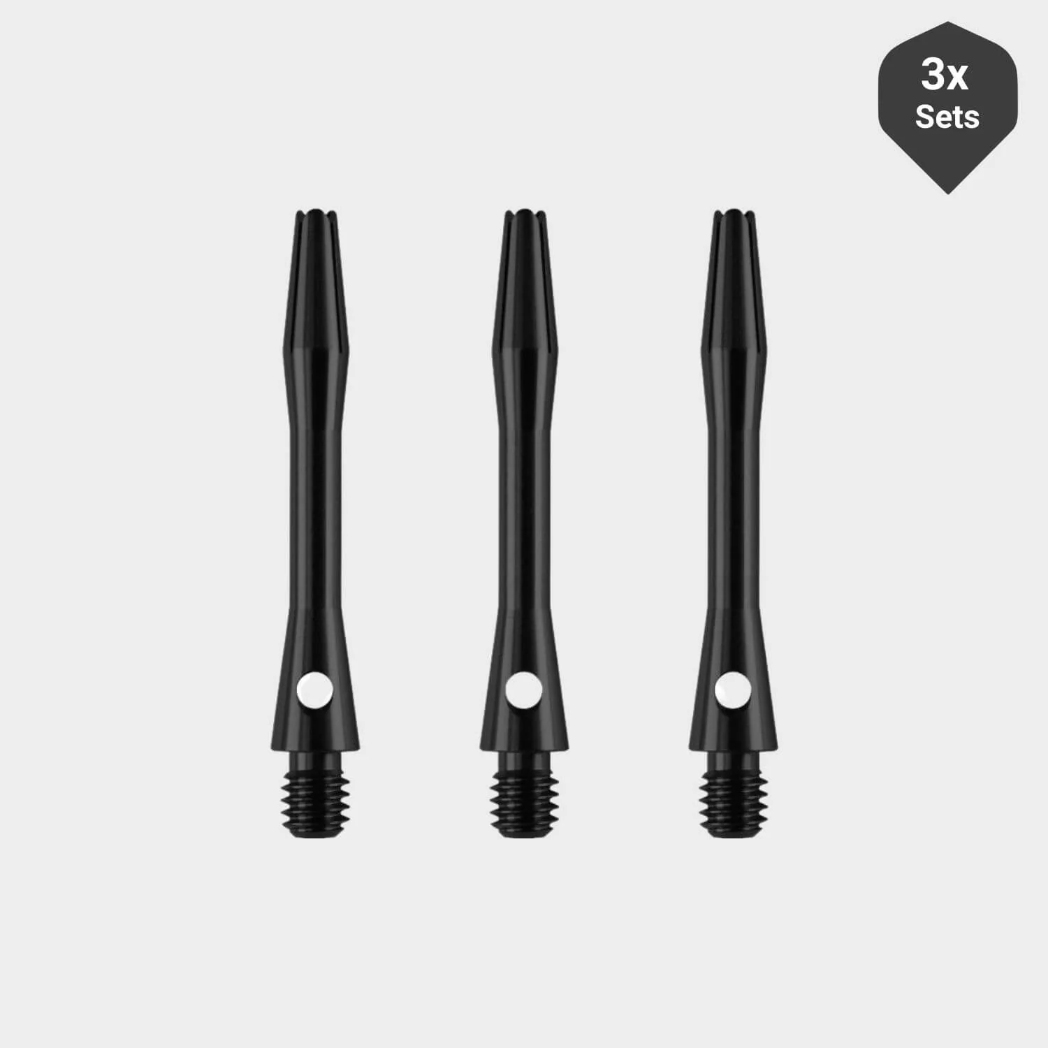 Aluminium Dart Schäfte Einfarbig (3 Sets) - Image 3