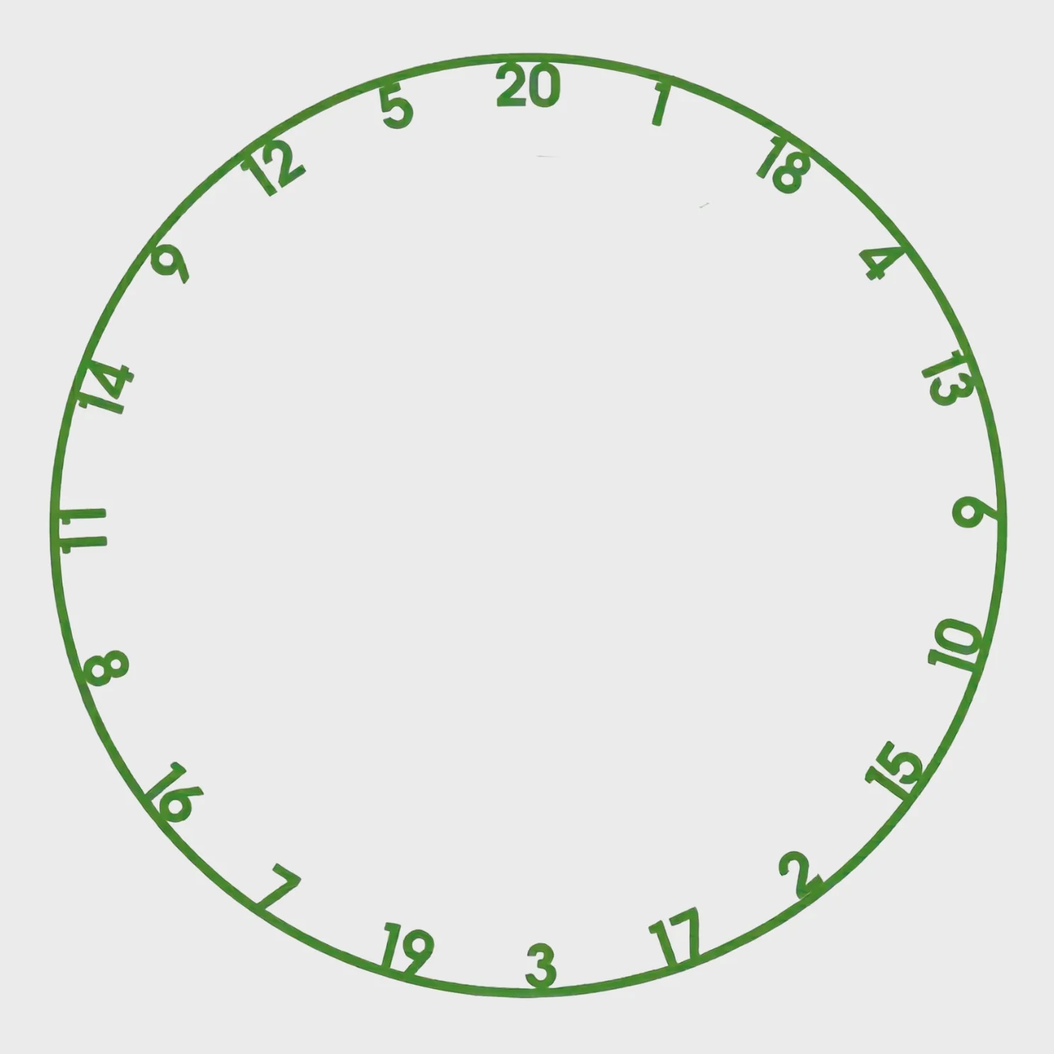 Dartscheiben Zahlenring - Metall Nummernring für Dartboard - Image 5