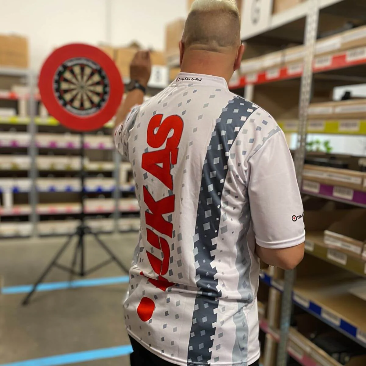 Personalisierte Dart Shirts / Trikots zum selbst gestalten (Stehkragen) - Image 5