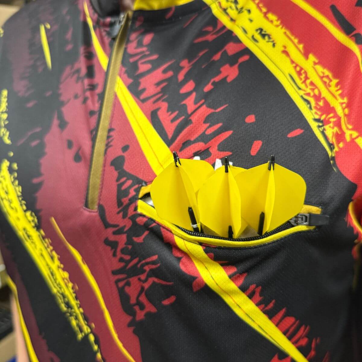 Personalisierte Dart Shirts / Trikots zum selbst gestalten (Stehkragen) - Image 7
