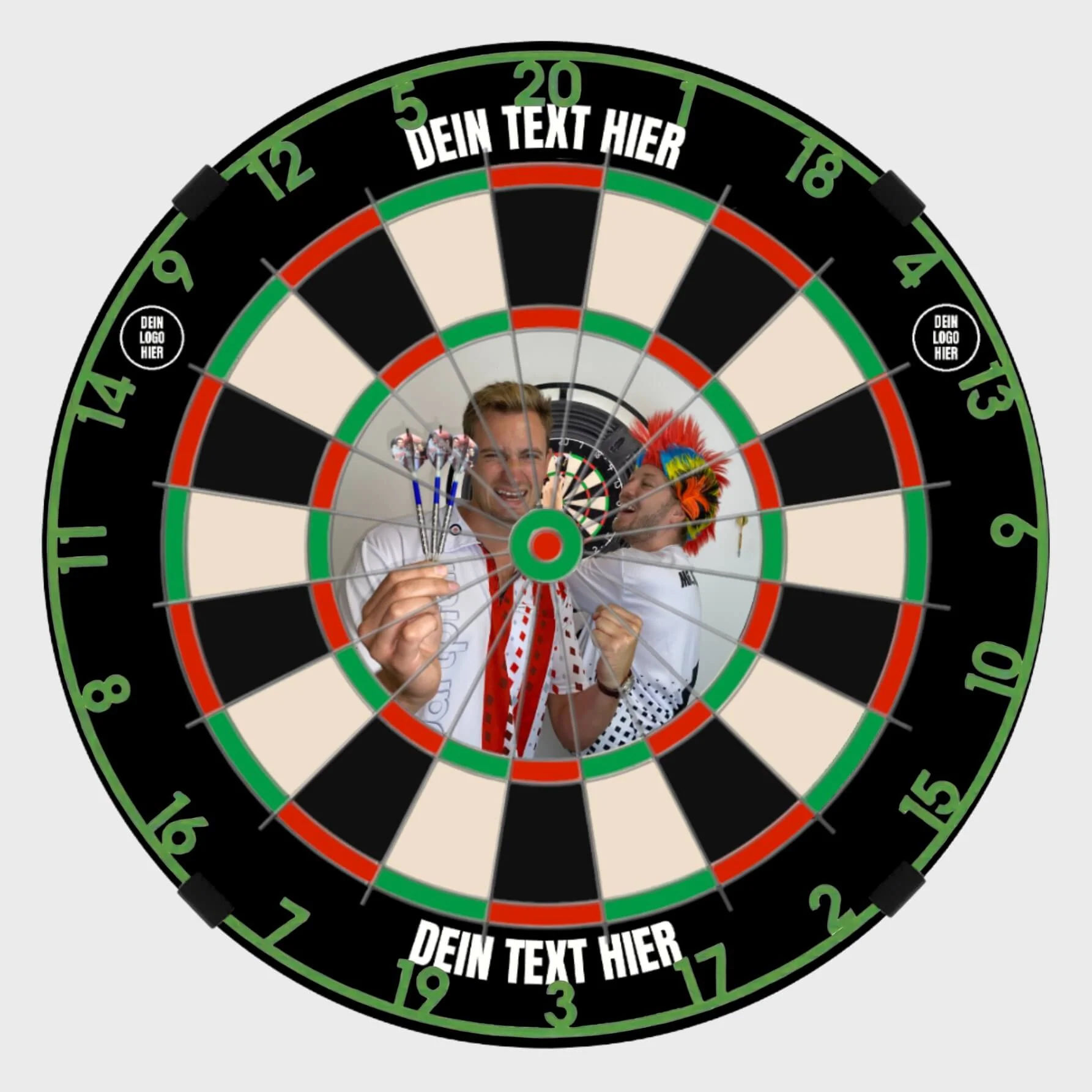 Personalisierte Dartscheibe zum selbst gestalten mit Bild & Text - Image 13
